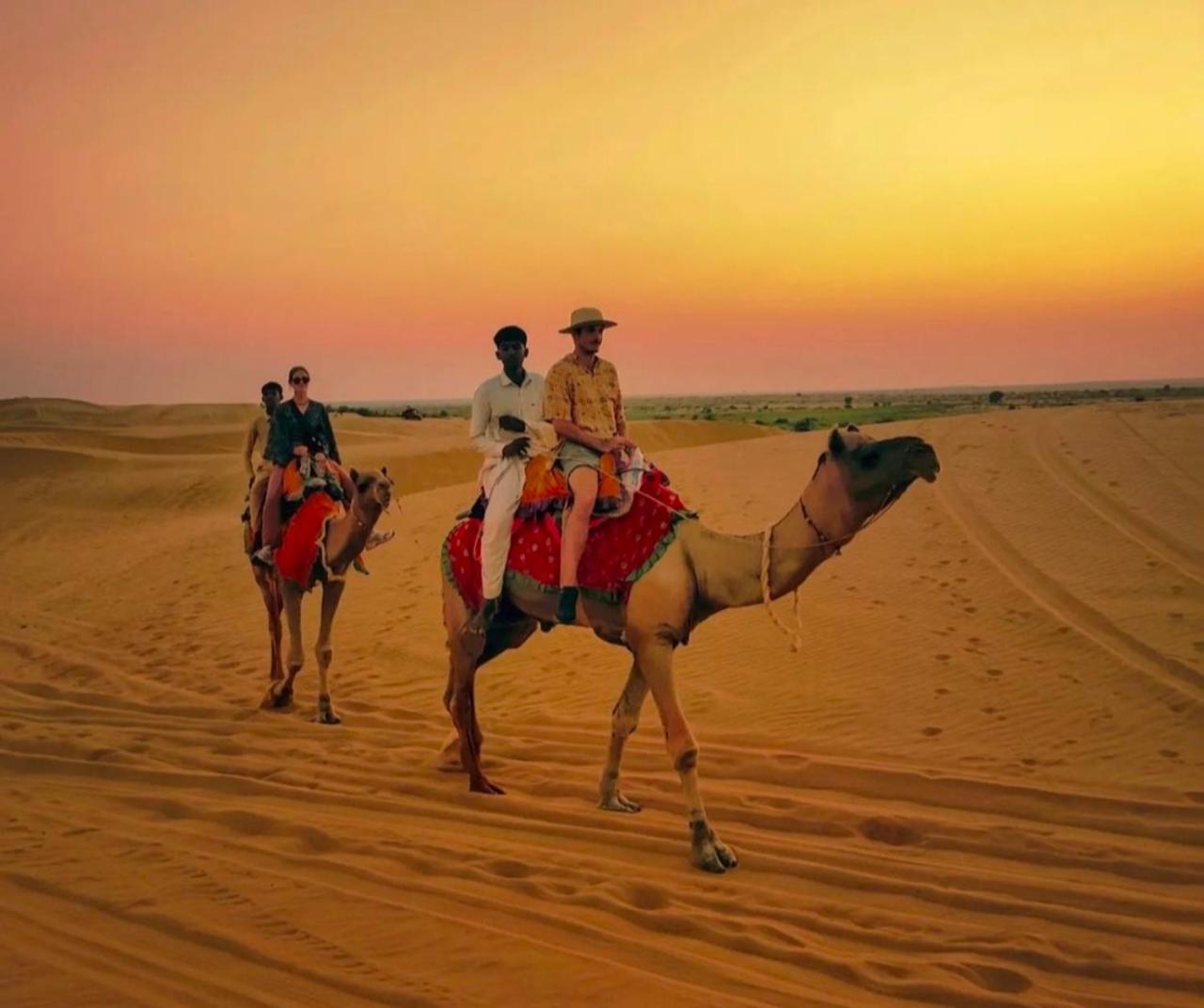 The Saffron Desert Camp Jaisalmer Exterior photo