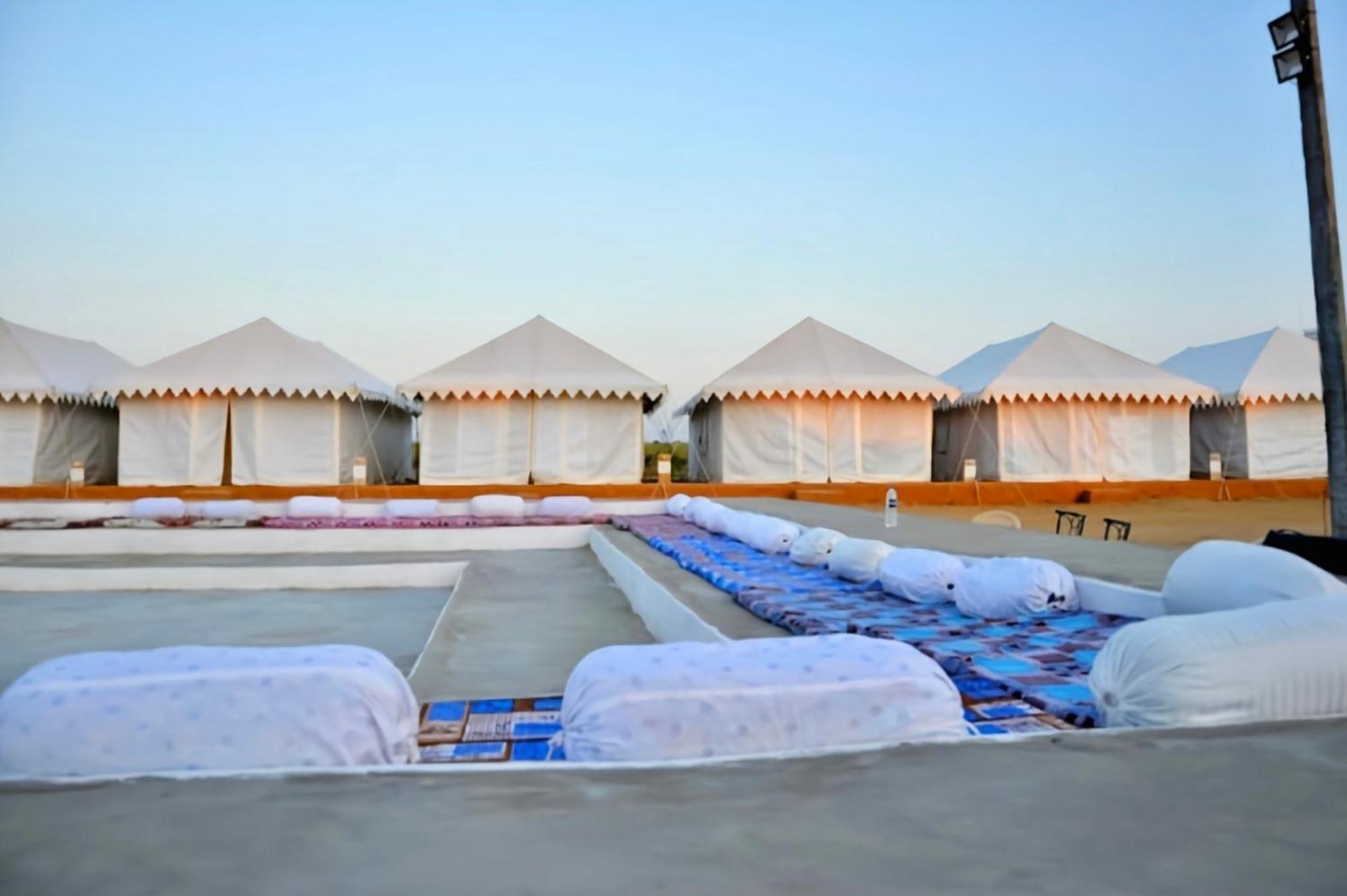 The Saffron Desert Camp Jaisalmer Exterior photo