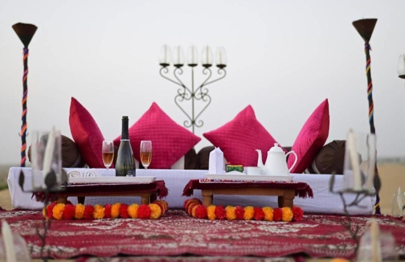 The Saffron Desert Camp Jaisalmer Exterior photo